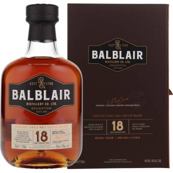 Balblair 18 Jahre Single Malt Scotch Whisky 46% Vol. 700ml