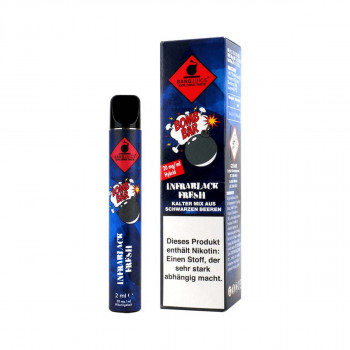 BangJuice Bomb Bar E-Zigarette 20mg 500 Züge 400mAh NicSalt InfraBlack Fresh