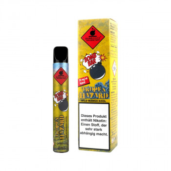 BangJuice Bomb Bar E-Zigarette 20mg 500 Züge 400mAh NicSalt Wild Mango Kool