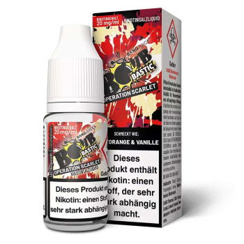 Bang Juice Bombastic Operation Scarlet NicSalt Liquid 10ml / 20mg