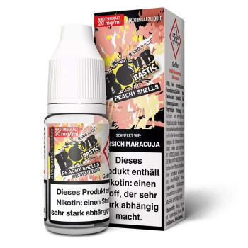 Bang Juice Bombastic Peachy Shells NicSalt Liquid 10ml / 20mg