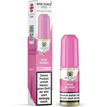 Bar Juice 5000 Pink Bubba NicSalt Liquid 10ml / 10mg