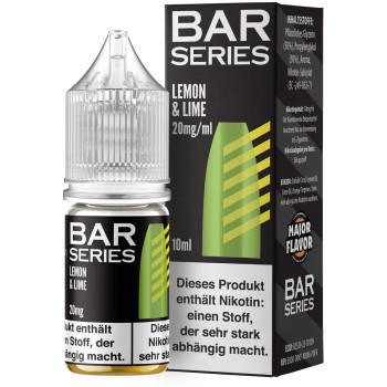 Bar Series Lemon & Lime NicSalt Liquid