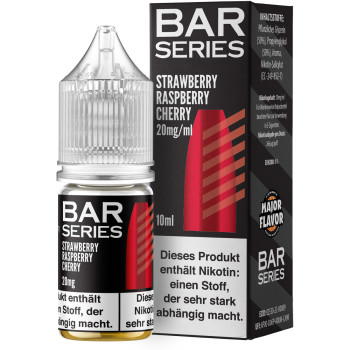 Bar Series Strawberry Raspberry Cherry NicSalt Liquid