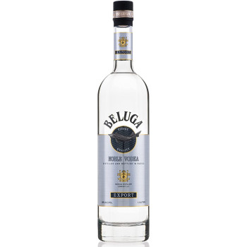 Beluga Noble Russian Vodka 40% Vol. 1000ml