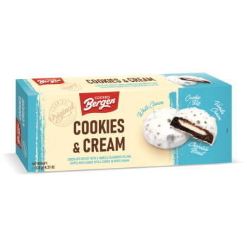 Bergen Cookies & Cream 128g