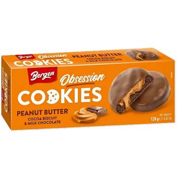 Bergen Obsession Peanut Butter Cocoa Biscuit Cookies 128g