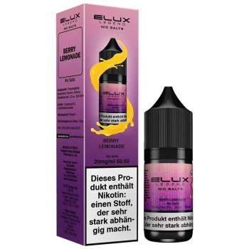 Berry Lemonade NicSalt Liquid by Elux 10ml / 10mg