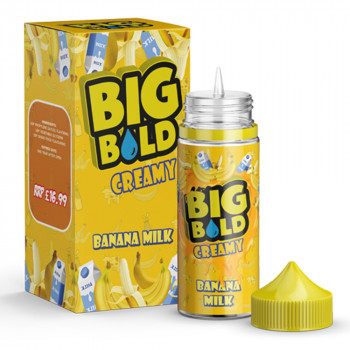 Banana Milk Creamy 100ml Shortfill Liquid by Big Bold