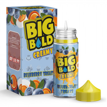 Blueberry Treats Creamy 100ml Shortfill Liquid by Big Bold
