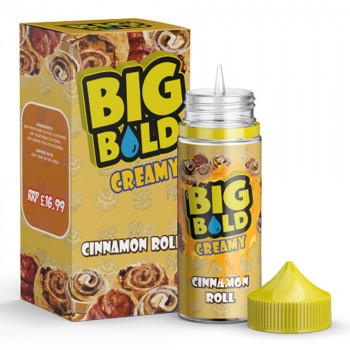 Cinnamon Roll Creamy 100ml Shortfill Liquid by Big Bold Cinnamon Roll Creamy 100ml Shortfill Liquid by Big Bold