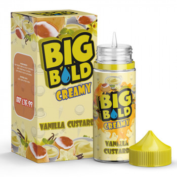 Vanilla Custard Creamy 100ml Shortfill Liquid by Big Bold