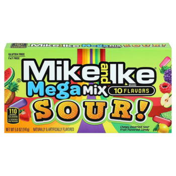 Mike And Ike Mega Mix Sour 141g MHD 01-06-2024