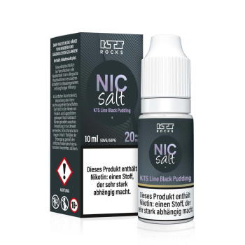 Black Pudding – KTS Line 10ml 20mg NicSalt Liquid by KTS