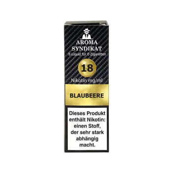 Blaubeere 10ml 18mg NicSalt Liquid by Aroma Syndikat