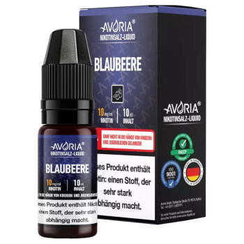 Blaubeere NicSalt Liquid by Avoria