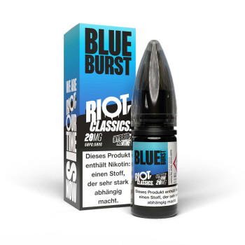 Blue Burst NicSalt Liquid by Riot Squad 10ml / 20mg