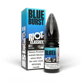 Blue Burst NicSalt Liquid by Riot Squad 10ml / 5mg