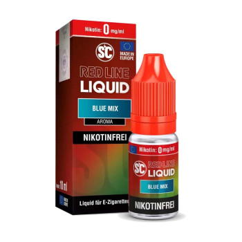 Blue Mix – Red Line NicSalt Liquid by SC 0 mg / 10ml