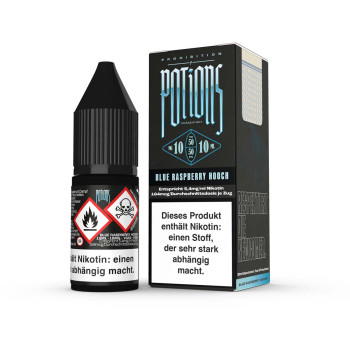 Blue Raspberry Hooch NicSalt Liquid by Potions