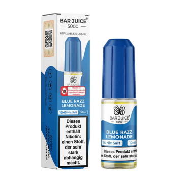 Blue Razz Lemonade NicSalt Liquid by Bar Juice 5000