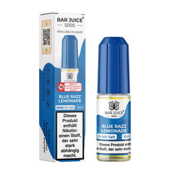 Blue Razz Lemonade NicSalt Liquid by Bar Juice 5000 10ml / 20mg