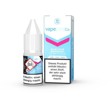 Blue Sour Raspberry NicSalt Overdosed Liquid by VapeJuiceCo 10ml / 10mg