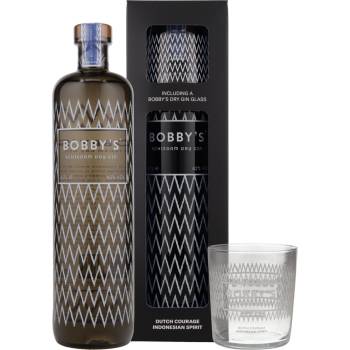 Bobby's Schiedam Dry Gin Geschenkset 42% Vol. 700ml