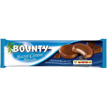 Bounty Secret Centre Biscuits 132g