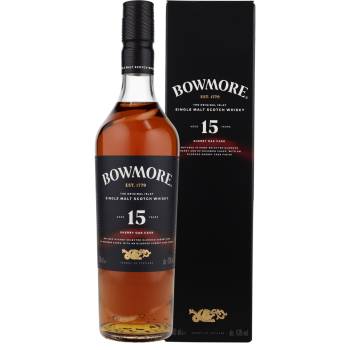Bowmore 15 Jahre Sherry Oak Cask Single Malt Scotch Whisky 43% Vol. 700ml