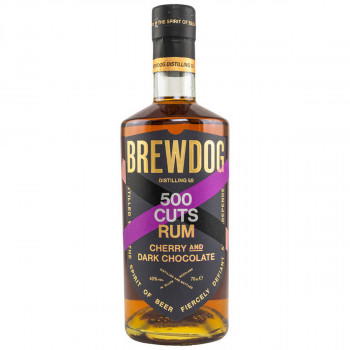 BrewDog 500 Cuts Cherry & Dark Chocolate Rum 40% 700ml