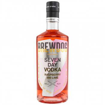 BrewDog Seven Day Raspberry & Lime Vodka 40% 700ml