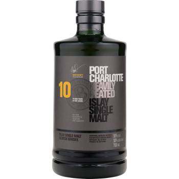 Bruichladdich Port Charlotte 10 Jahre Heavily Peated Single Malt Scotch Whisky 50% Vol. 700ml