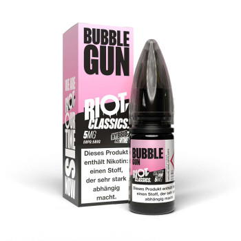 Bubble Gun NicSalt Liquid by Riot Squad 10ml / 5mg