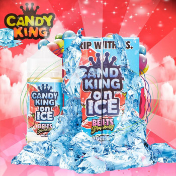 Belt Strawberry ON ICE (100ml) Plus e Liquid by Candy King