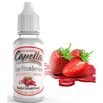 Ripe Strawberries 13ml Aromen by Capella Flavors Ripe Strawberries 13ml Aromen by Capella Flavors