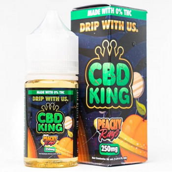 Peachy Rings CBD Liquid 30ml by CBD King Peachy Rings CBD Liquid 30ml by CBD King