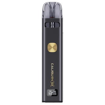 Uwell Caliburn G3 - Pod System Kit Schwarz-Gold - 2,5ml 900mAh