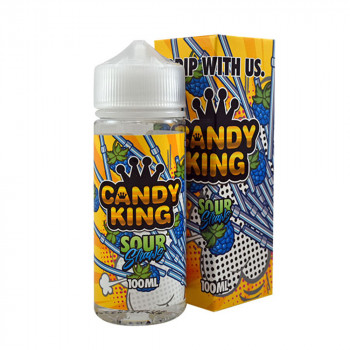 Sour Straws 100ml Shortfill Liquid by Candy King