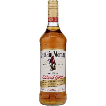 Captain Morgan Spiced Gold Rum-Basis 35% Vol. 700ml Captain Morgan Spiced Gold Rum-Basis 35% Vol. 700ml
