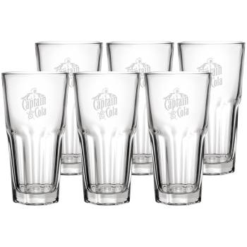 Captain Morgan Spiced Gold Harley Glas 6er Pack