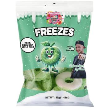Chaos Candy Freezes Crunchy Apple Rings 40g