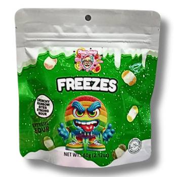 Chaos Candy Freezes Crunchy Rainbow Bites Strong Sour 60g
