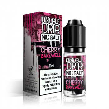 Cherry Bakewell NicSalt Liquid by Double Drip