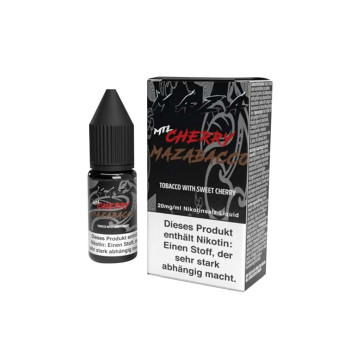 Cherry Mazabacco NicSalt Liquid by MaZa 10ml / 20mg