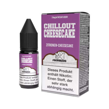 Chillout Cheesecake NicSalt Liquid by GangGang