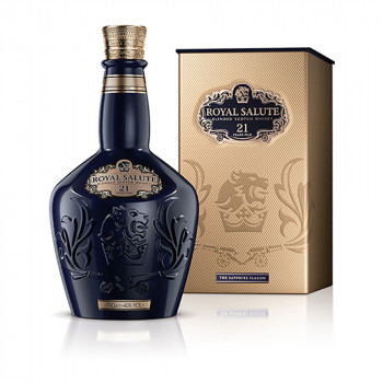 Chivas Regal 21 Jahre Royal Salute Blended Scotch Whisky 40% Vol. 700ml