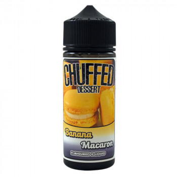 Banana Macaron 100ml Shortfill Liquid by Chuffed Banana Macaron 100ml Shortfill Liquid by Chuffed