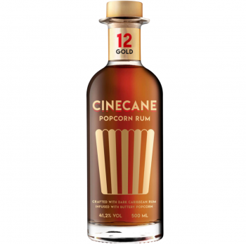 CINECANE Popcorn Rum Gold 41% Vol. 500ml