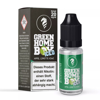 Green Homeboy Iced NicSalt Liquid by Classic Dampf
